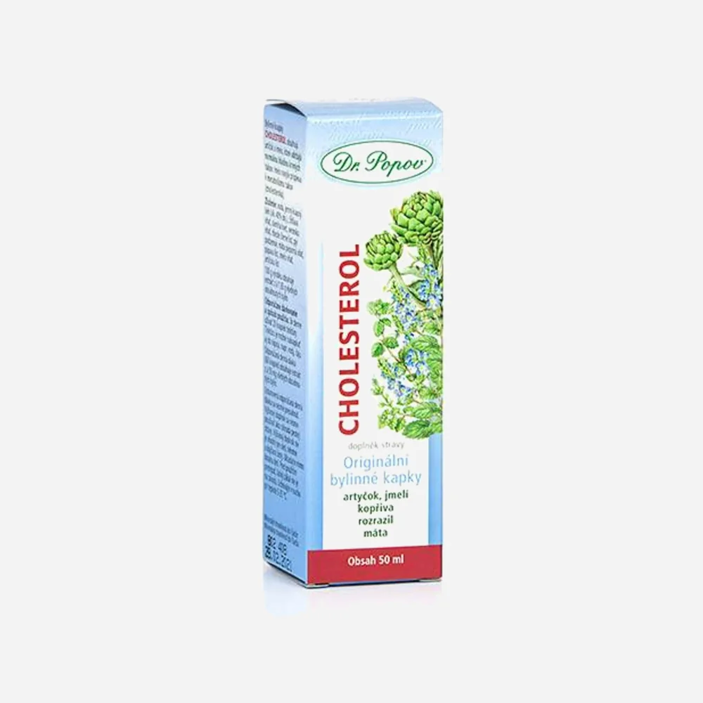 Bylinné kvapky Cholesterol