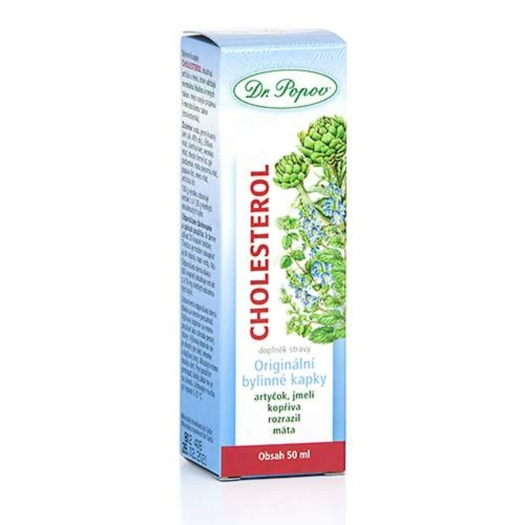 Bylinné kvapky Cholesterol