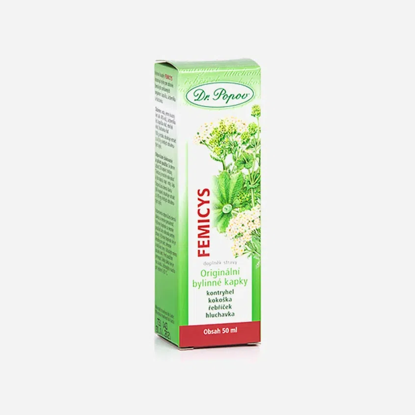 Bylinné kvapky Femicys,