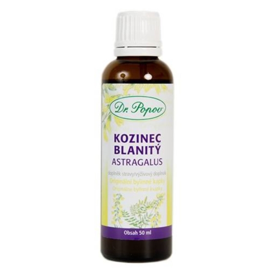 Bylinné kvapky kozinec blanitý