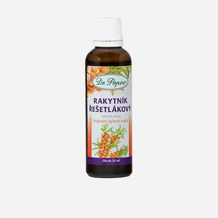 Bylinné kvapky Rakytník rešetliakový