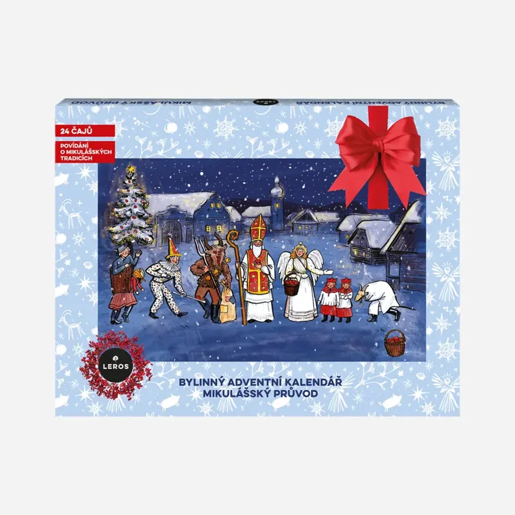 Bylinný adventný kalendár Mikulášsky sprievod