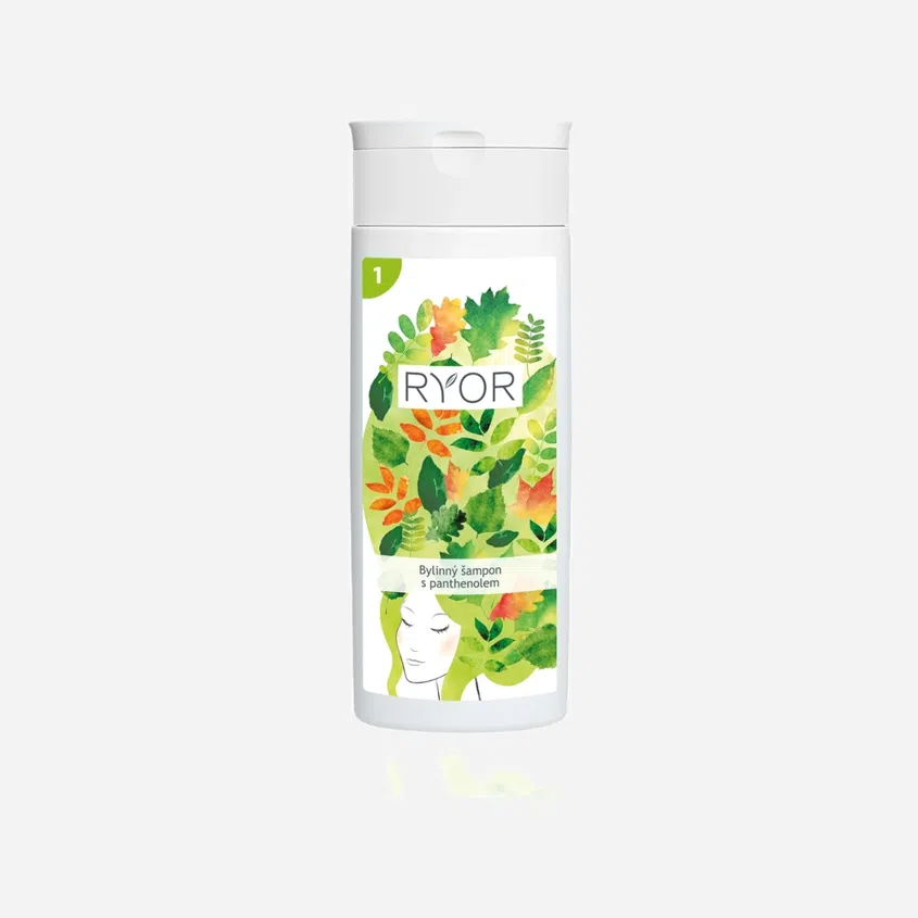 Bylinný šampón s panthenolom