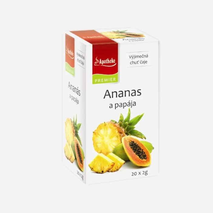 Čaj Ananás a papája 20 sáčkov