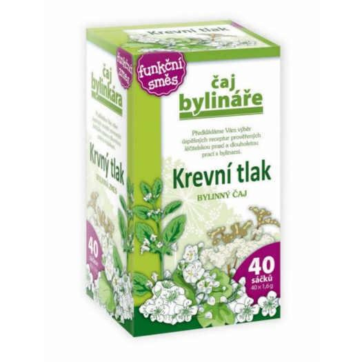 Čaj Bylinár krvný tlak 40 sáčkov