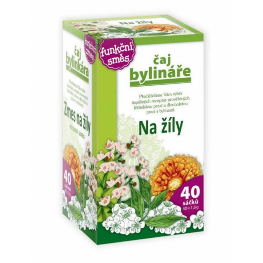 Čaj Bylinár Na žily 40 sáčkov