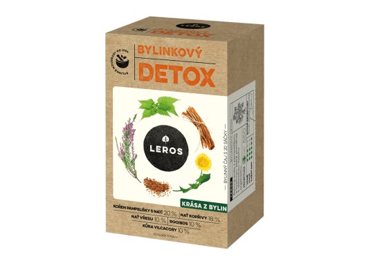 Čaj Bylinkový detox 20 sáčkov