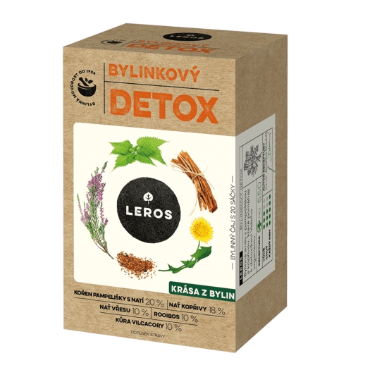 Čaj Bylinkový detox 20 sáčkov