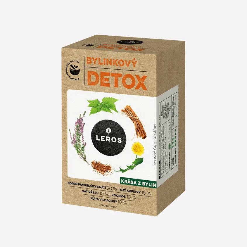 Čaj Bylinkový detox 20 sáčkov