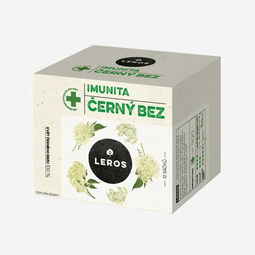 Čaj Čierny bez a imunita 10 sáčkov