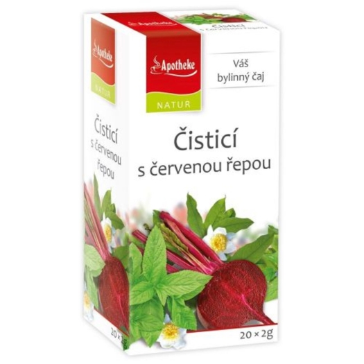 Čaj čistiaci s červenou repou 20 sáčkov