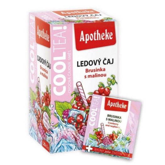 Čaj cool brusnica s malinou 20 sáčkov
