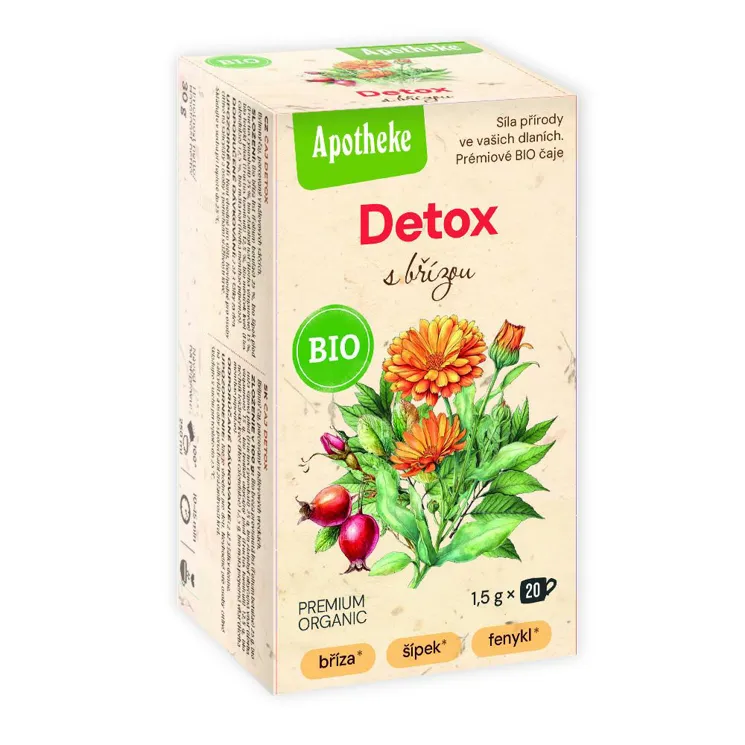 Čaj Detox s brezou BIO