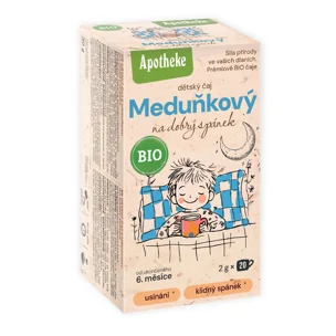 Čaj detský medovkový na dobrý spánok BIO