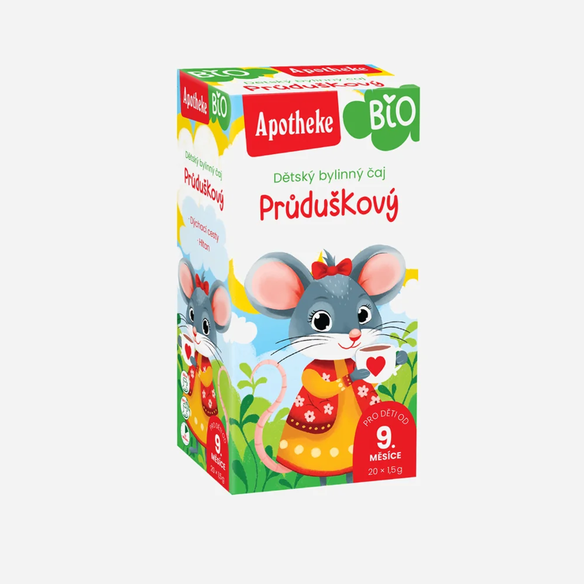 Čaj detský prieduškový BIO 20 sáčkov