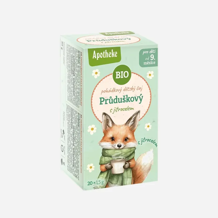 Čaj detský prieduškový s skorocelom BIO