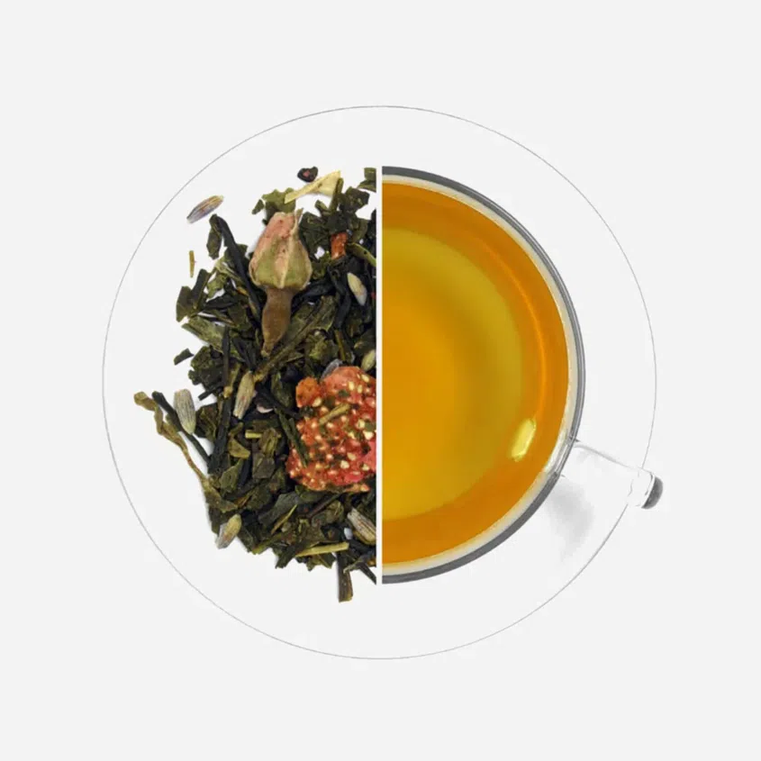 čaj Jahoda v šampanskom