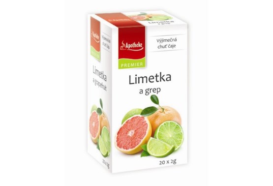 Čaj Limetka a grep 20 sáčkov