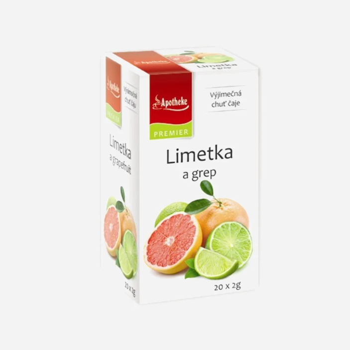 Čaj Limetka a grep 20 sáčkov