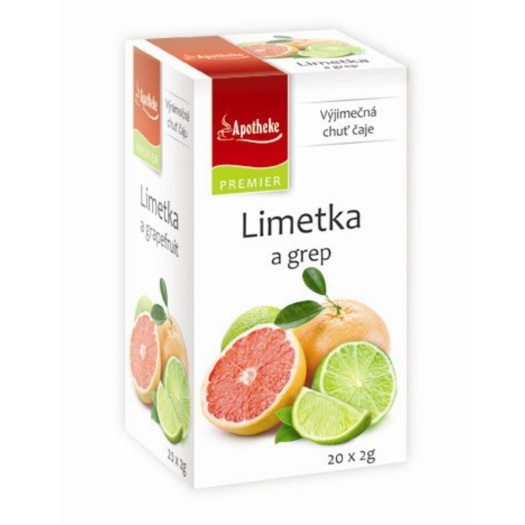 Čaj Limetka a grep 20 sáčkov