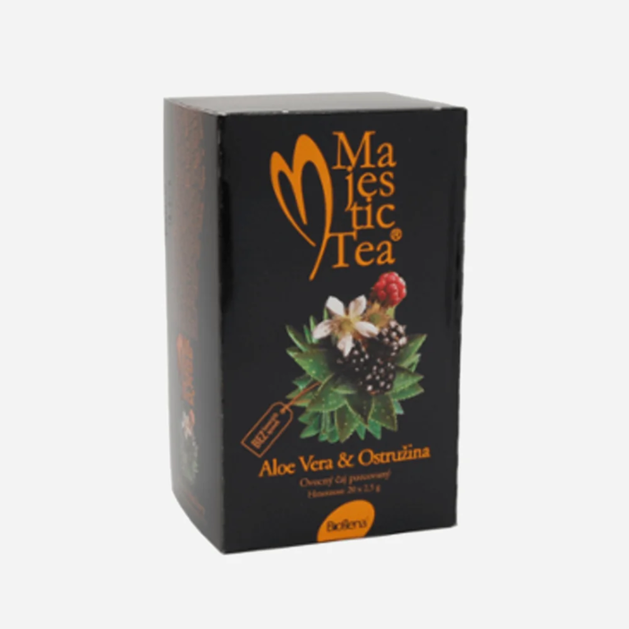Čaj Majestic Tea Aloe Vera & Ostružina