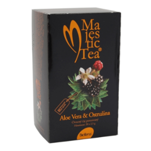 Čaj Majestic Tea Aloe Vera & Ostružina