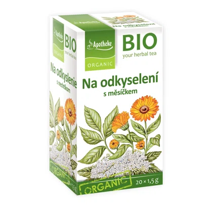 Čaj na odkyslenie s nechtíkom BIO