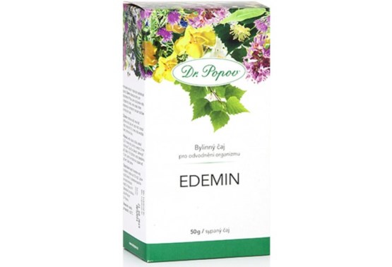 Čaj na odvodnenie edemine