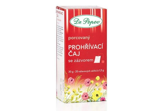 Čaj Prehrievací so zázvorom