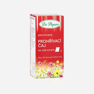 Čaj Prehrievací so zázvorom