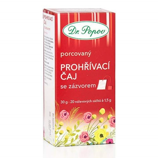 Čaj Prehrievací so zázvorom