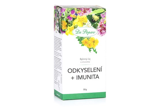 Čaj sypaný Odkysľovanie + imunita