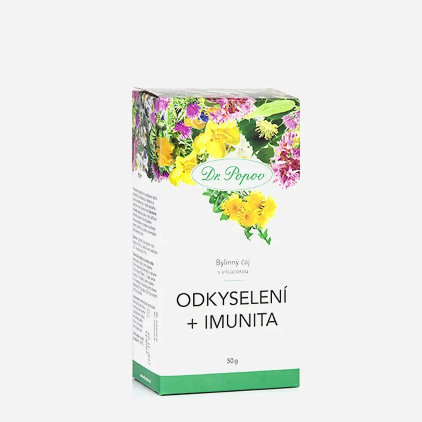 Čaj sypaný Odkysľovanie + imunita