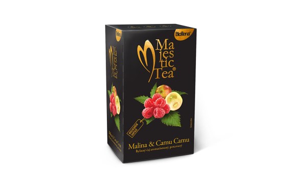 Čaj Tea Majestic - Malina a Camu Camu 20 x 2,5 g