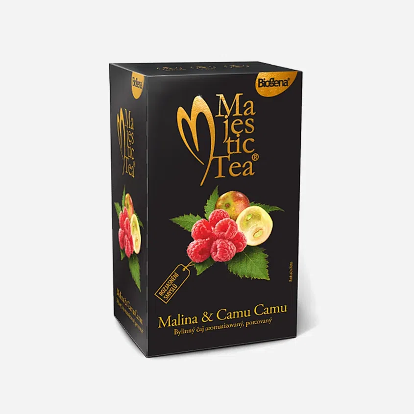 Čaj Tea Majestic - Malina a Camu Camu