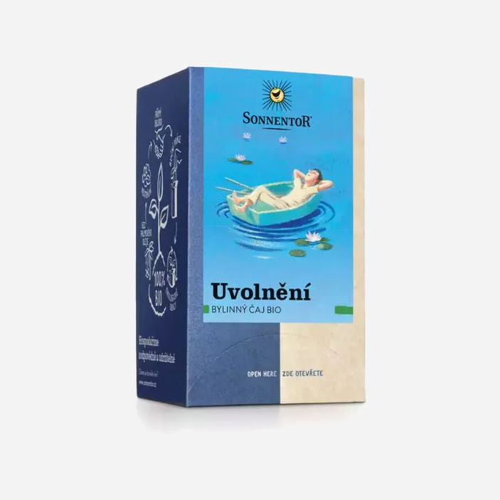 Čaj Uvoľnenie bio porc.dvojkomorový 27g / 20