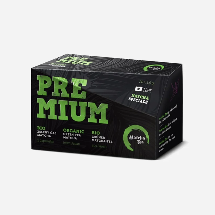 Čajová kvetina  Premium BIO zelený čaj 20x1,5g