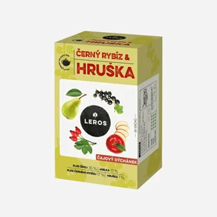 Čajový večierok čierne ríbezle a hruška