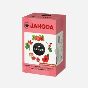 Čajový večierok jahoda