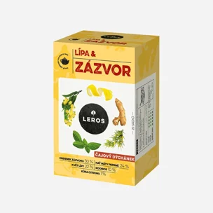 Čajový večierok lipa a zázvor