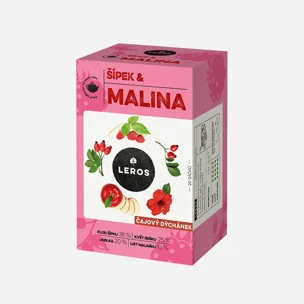 Čajový večierok šípok a malina