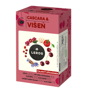 Čajový večierok višňa a cascara