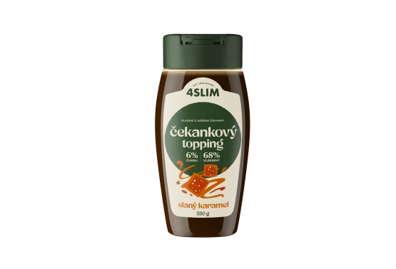 Čakankový topping slaný karamel