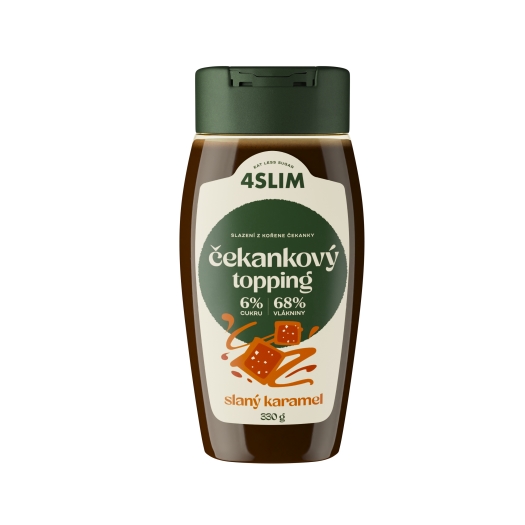 Čakankový topping slaný karamel