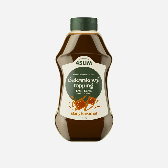 Čakankový topping slaný karamel