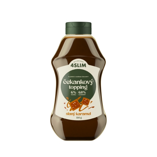 Čakankový topping slaný karamel