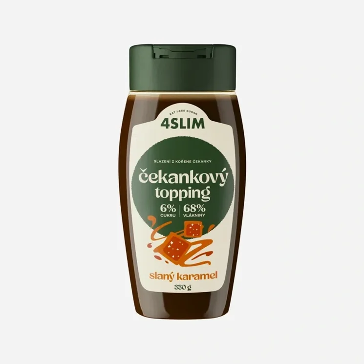 Čakankový topping slaný karamel