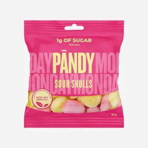 Candy sour skulls