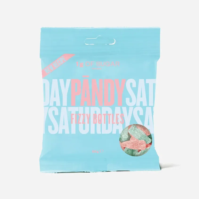 Candy šumivé fľaše