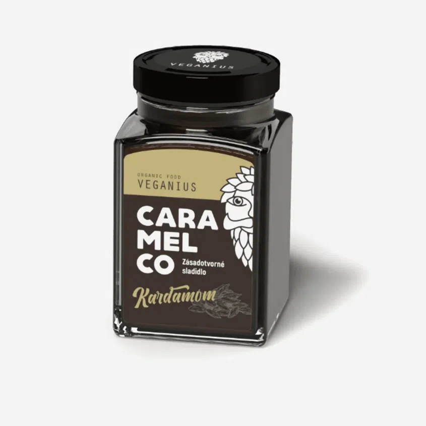 Caramelco kardamóm sklo